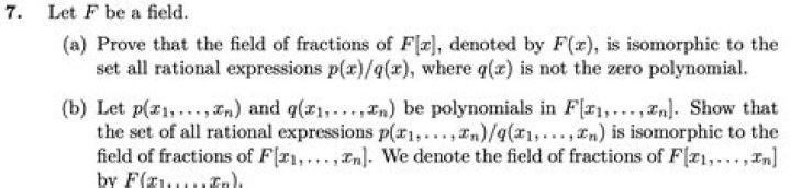 A question on definition of field of fractions