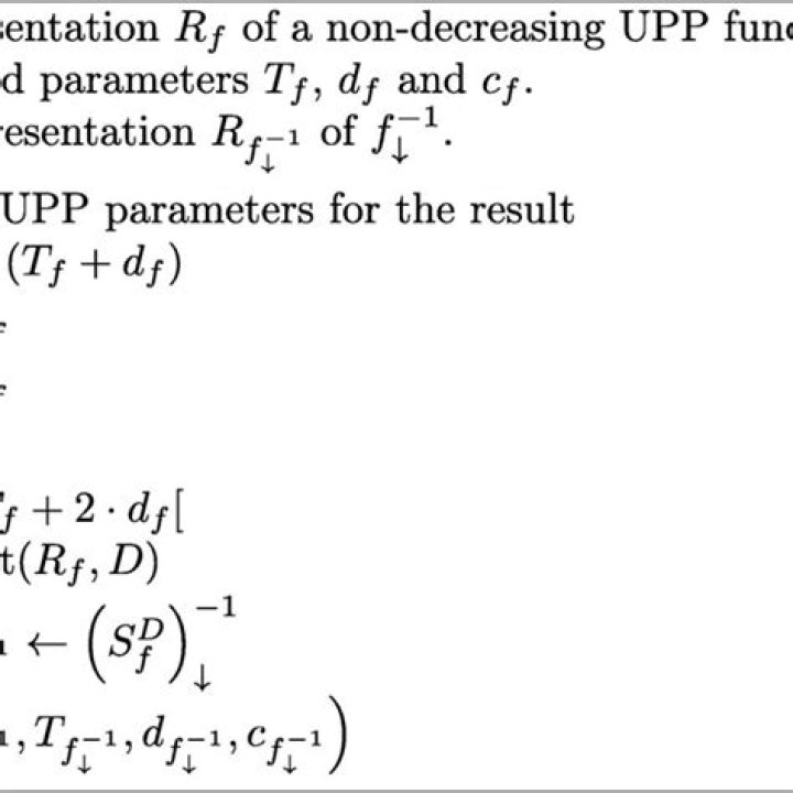 An example of the Pseudo-inverse of an operator