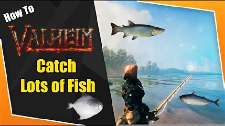 Can I catch fish in Valheim with a bow, spear, or by hand?