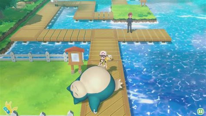 Catch Snorlax on the bridge