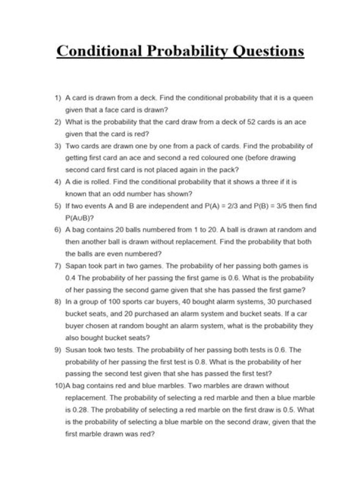 Confused with conditional probability question