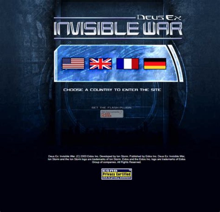 Deus Ex 2: Invisible War crashes to the desktop after the first loading screen. Can this be fixed?