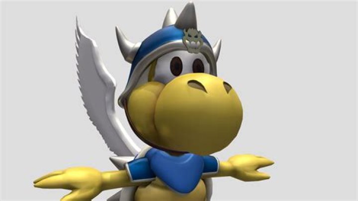 Does the Blue Spiny Koopa Shell ever appear on a Koopa?