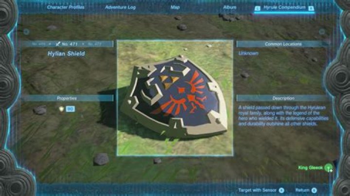 Does the Hylian Shield break after a Guardian Blast?