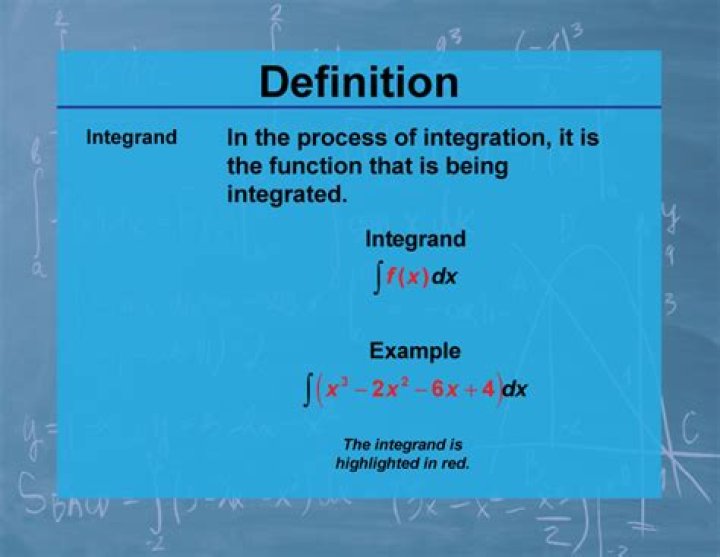 Estimating an integrand