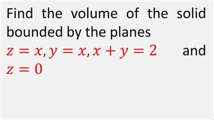 Evaluate the volume bounded by $z=1-x^2-y^2$ and $z=1-y.$