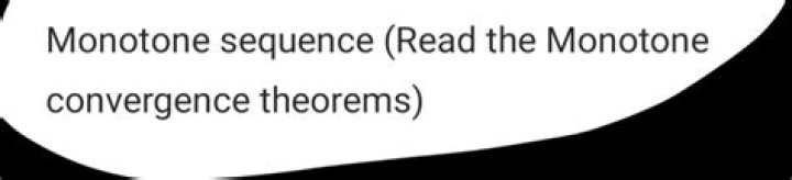 Every bounded monotone sequence converges