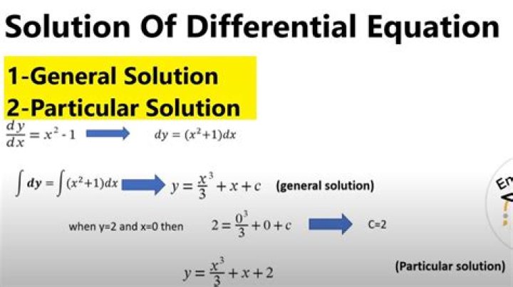 Find the general solution of the given differential equation