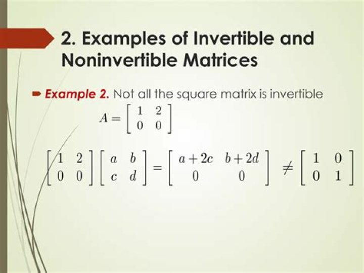 Find values of x so that the matrix is not invertible