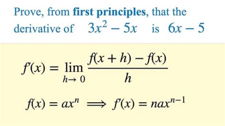 Finding the derivative of $f(x) = \frac{8}{\sqrt{x -2}}$ using first principles.
