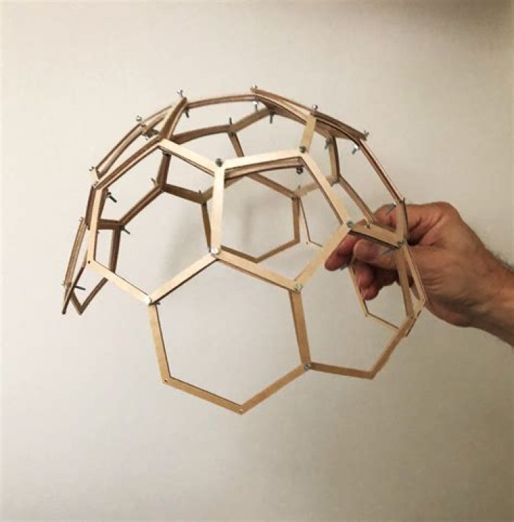 Geodesic Dome of Hexagons