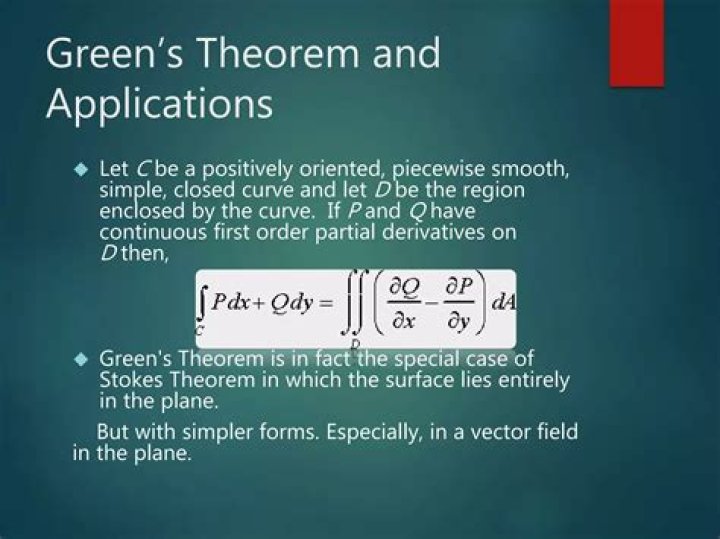 Green's theorem in comparison to normal line integrals