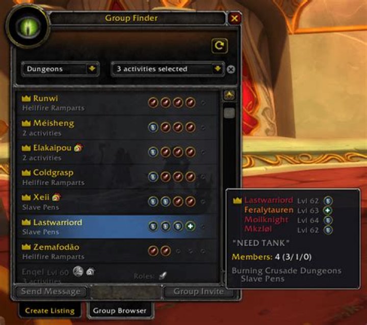 Group finder for harder quests?