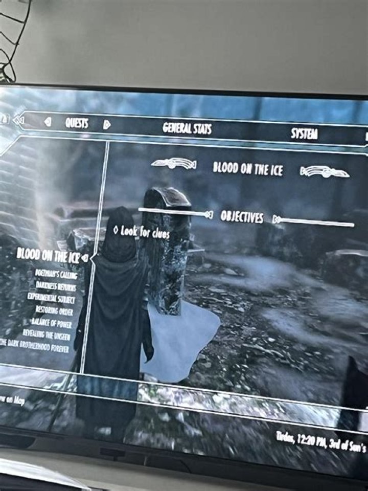 How can I start the Blood on the Ice quest?