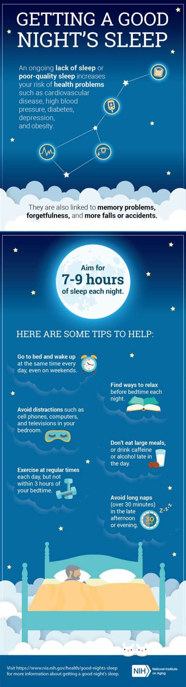 How do I get a good night's sleep?