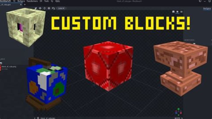 How do I make custom blocks show up only in creative mode