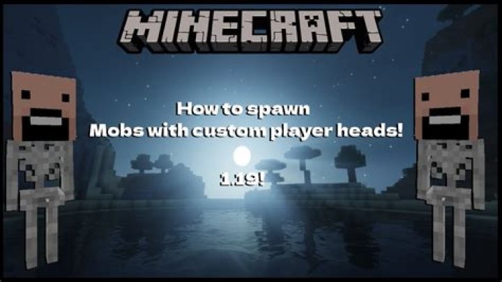 How do I make custom player heads have a NBT tag with commands?