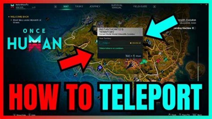 How do I teleport in Zan's minimap?