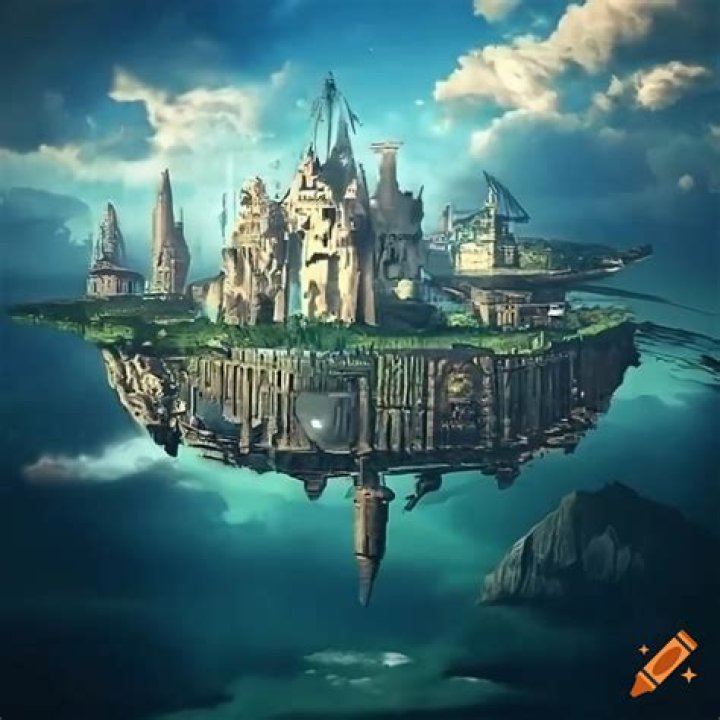 How do I unlock a gold chest on a floating island?
