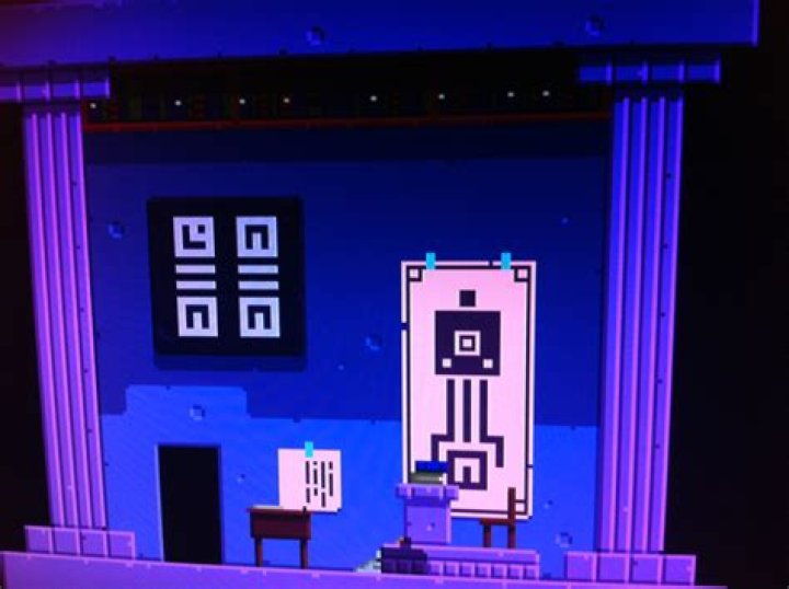 How is the number / tetris code in Fez intended to be solved?