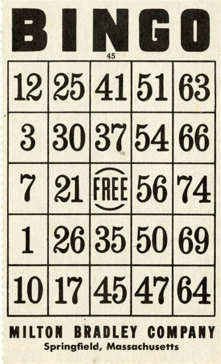 How many bingo card combinations are there?