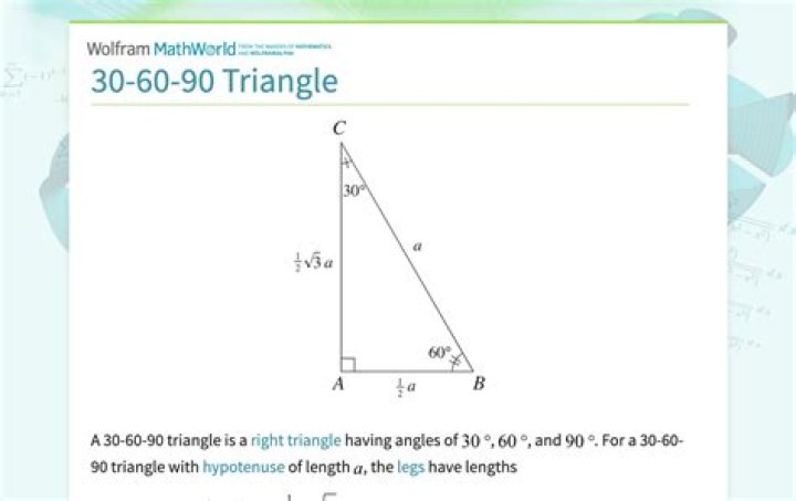 How to derive sides for 30-60-90 triangle? [closed]