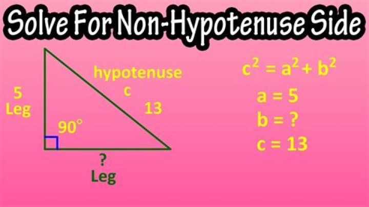 How to find the length of the sides of an isosceles right triangle given its hypotenuse ? (Without trigonometry)