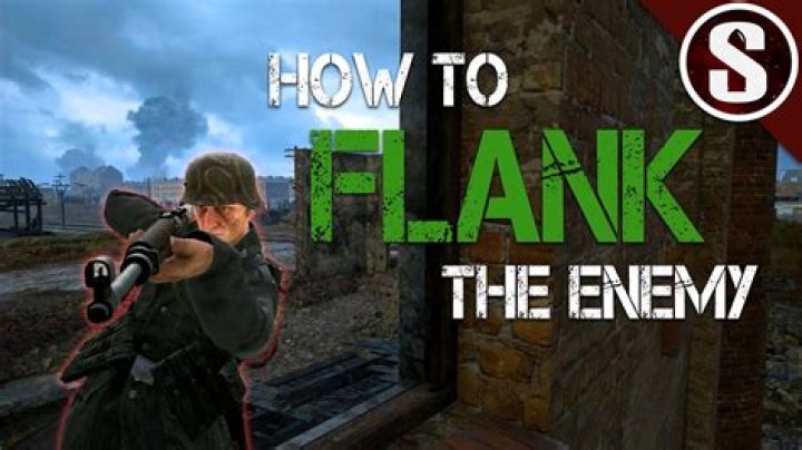 How to flank an enemy?