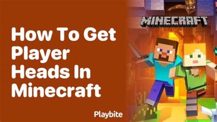 how to get player heads on xbox one 1.14.6 [duplicate]