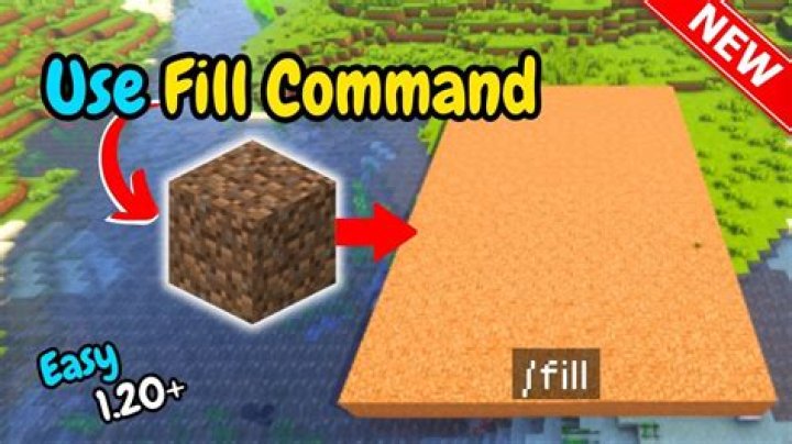 How to put wood in the /fill command [closed]