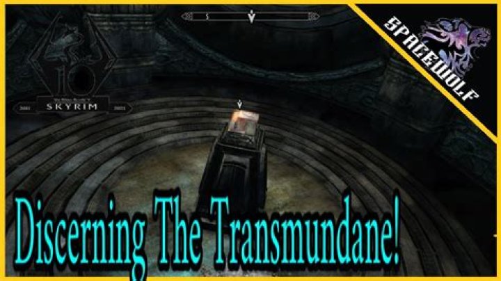 How to solve the lexicon puzzle in the Skyrim Quest 'Discerning the Transmundane'?