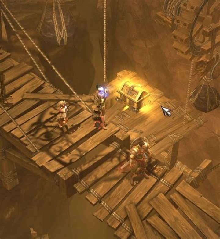 Is there any way to reach this chest off the bridge in the Howling Plateau?