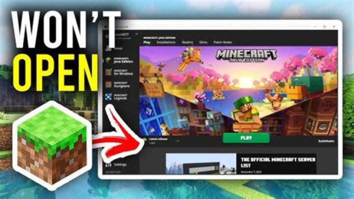 Minecraft Launcher won't open at all