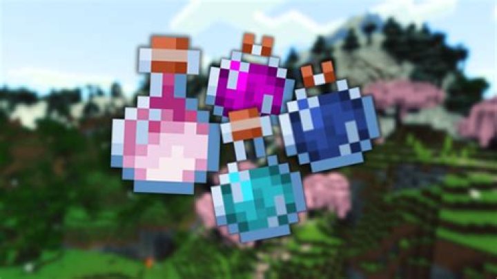 Minecraft spawning in potions?