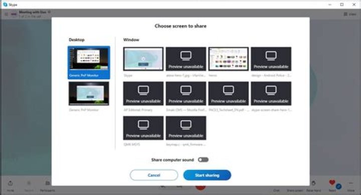 Mouse Pointer Not Showing In Skype Screen Sharing