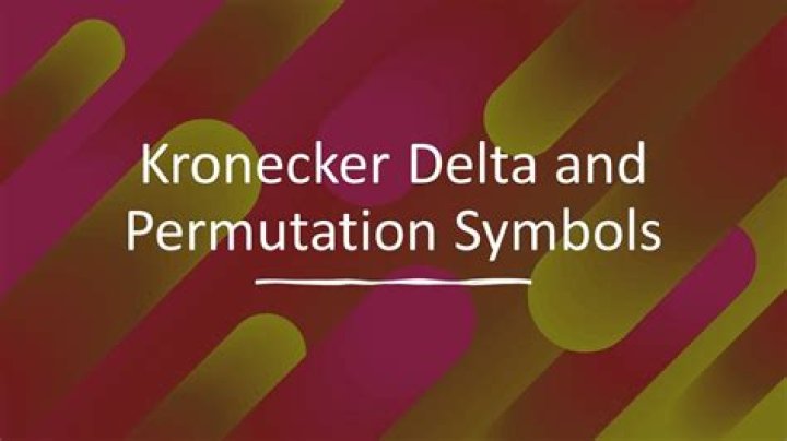 name or symbol for "anti" Kronecker delta?