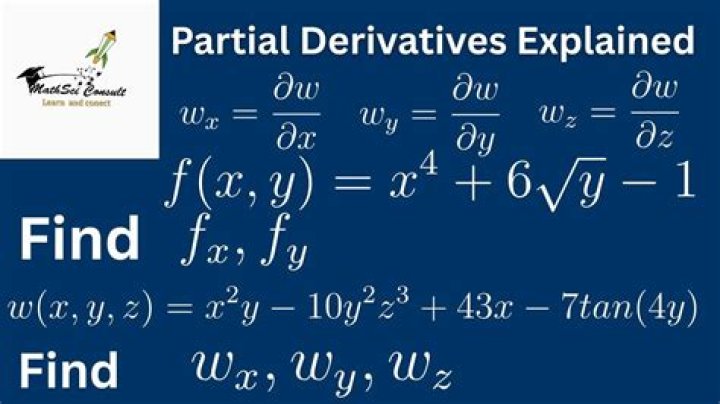 Partial derivatives and constraints on variables
