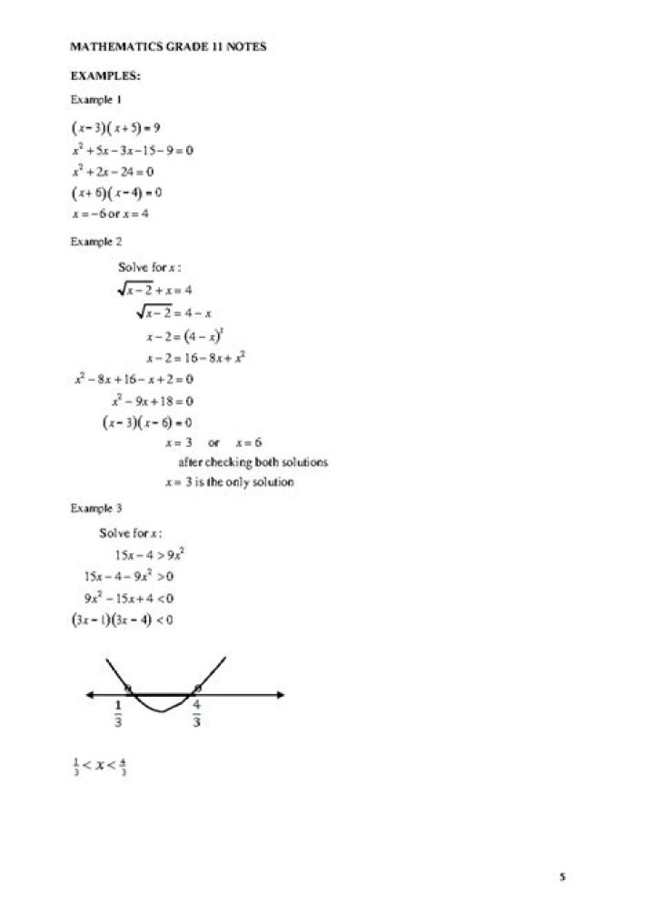Preferable Order of Mathematics Study