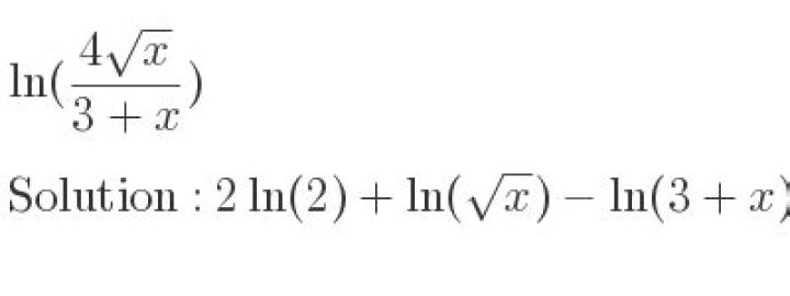 Simplify: $3 \ln 2 - \frac{1}{2}\ln 4$