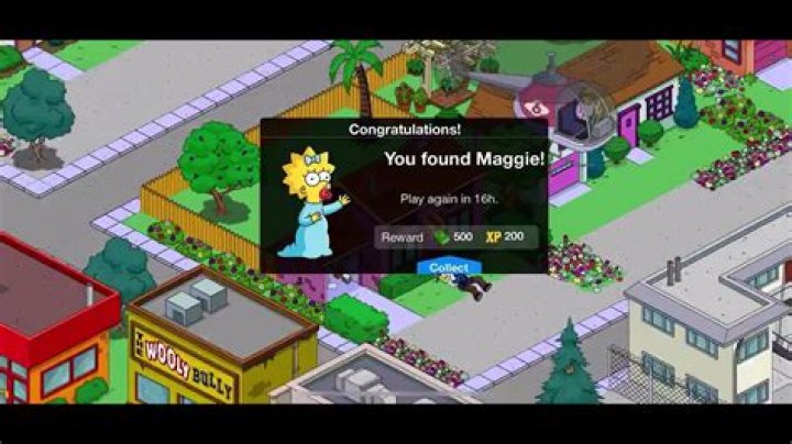 Simpsons Tapped Out: Finding Maggie