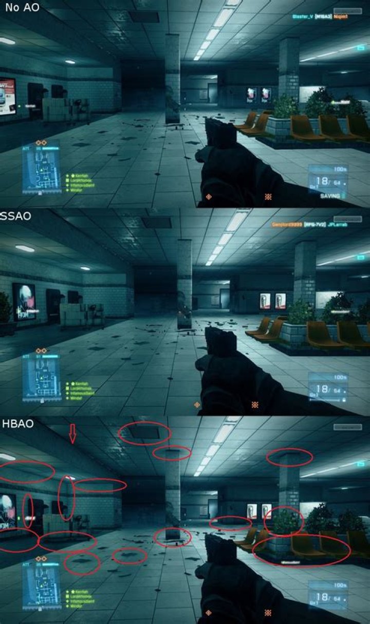 SSAO vs. HBAO vs. HDAO - What's the real difference?
