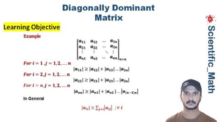 Strictly diagonally dominant matrices are non singular