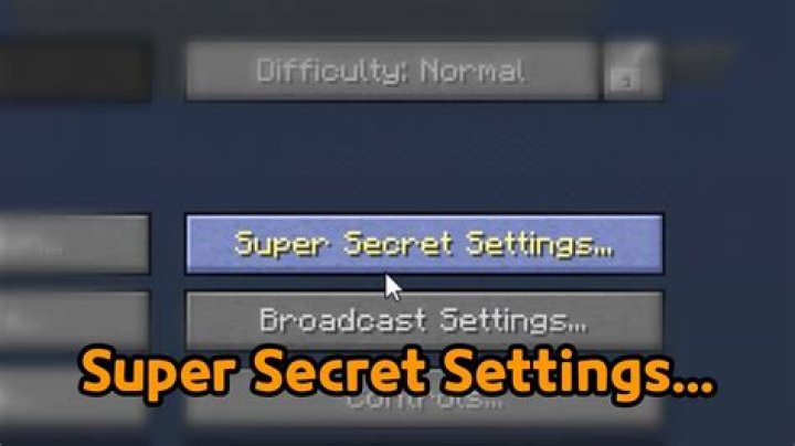 Super Secret Settings help in 1.8.8 [duplicate]