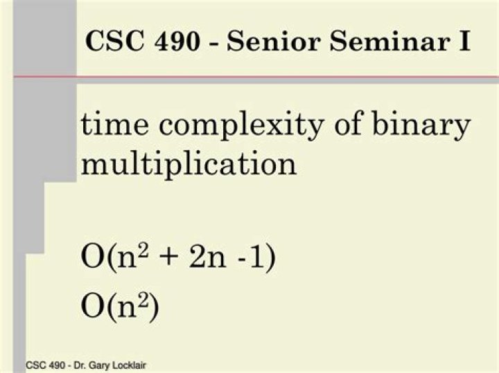 Time complexity of binary multiplication?