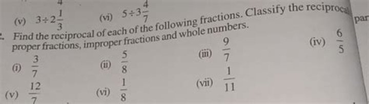 Using de-Moivre's theorem to find the reciprocal of each number