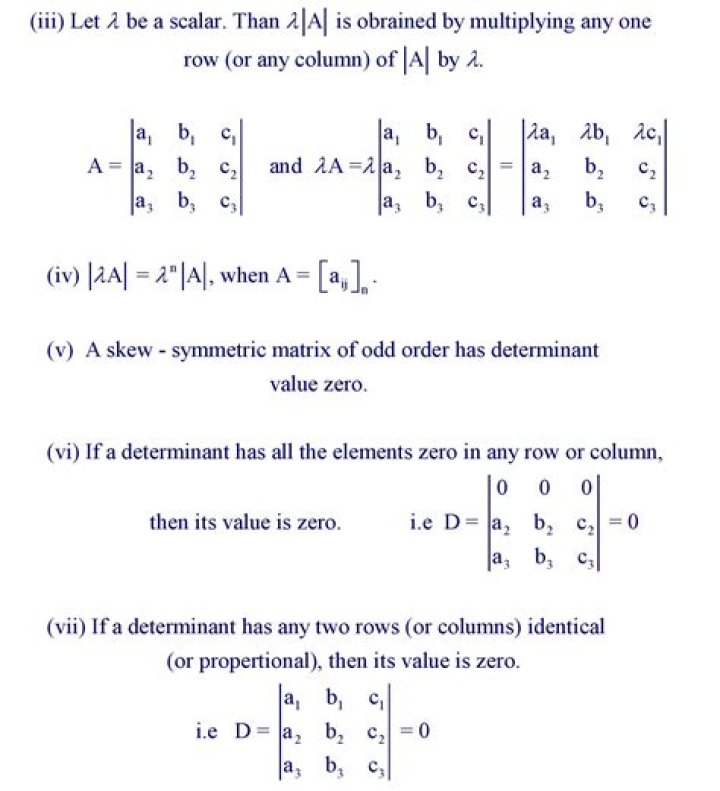 What does determinant of linear operator mean?
