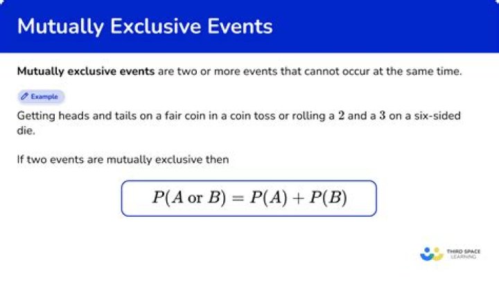 What does exhaustive, non exhaustive and mutually exclusive mean in probability