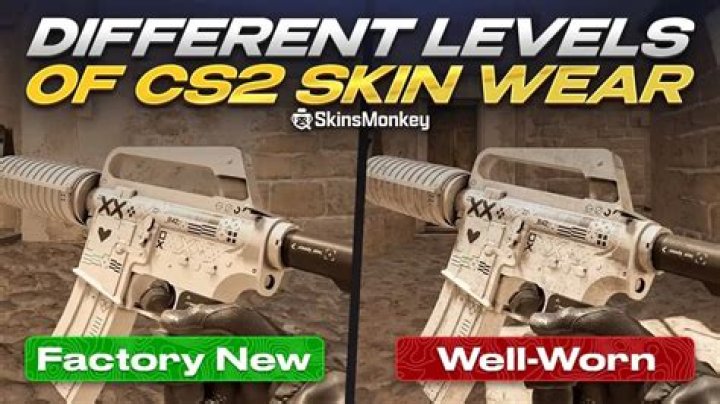What is the difference between "Factory New" and "Minimal Wear" items?