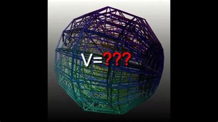What is the volume of a 4D sphere?