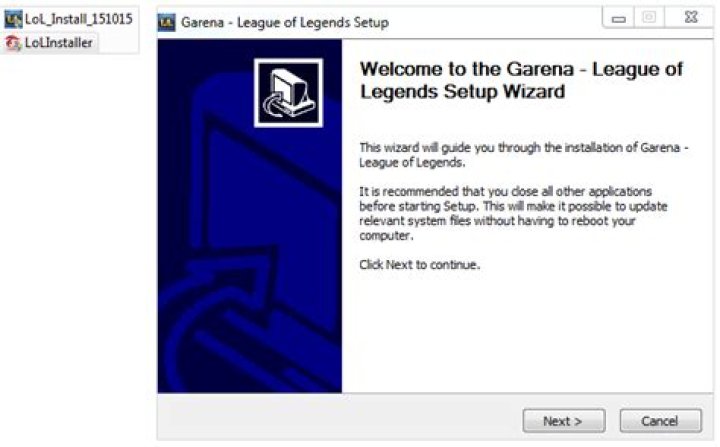 Where are the whole League of Legend installation files/caches located after download?